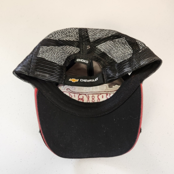 Chevy Trucks Raised Embroidery Distressed Ball Cap Hat Gray Snapback Trucker Men - Picture 3 of 6